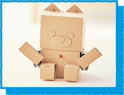 ロボットが完成！した様子の写真